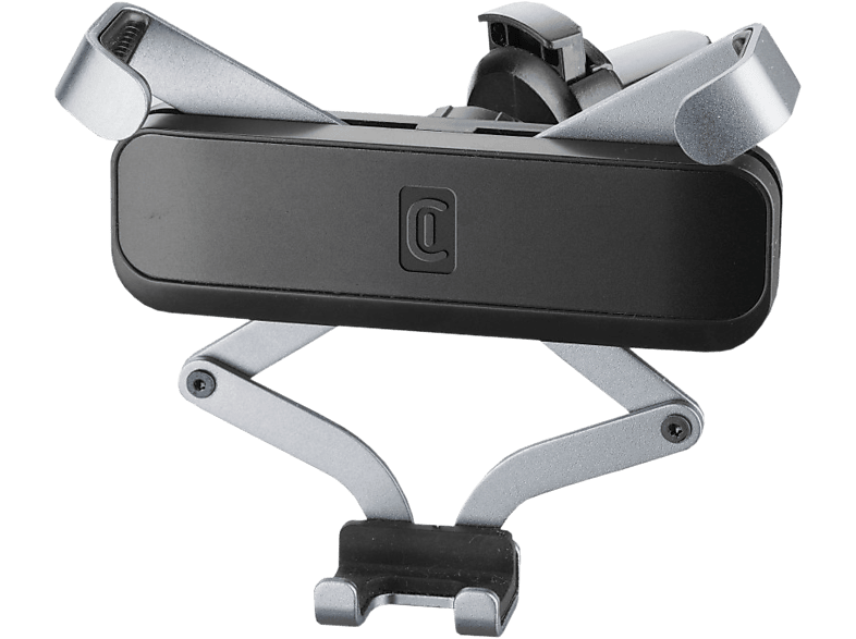 CELLULAR LINE Slide Air Vents Holder - Smartphone Halterung (Schwarz/Silber)