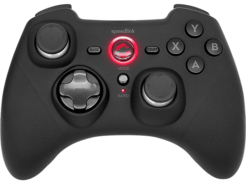 SPEEDLINK Rait Kabellos Controller Schwarz für PlayStation 3, PC, Nintendo Switch
