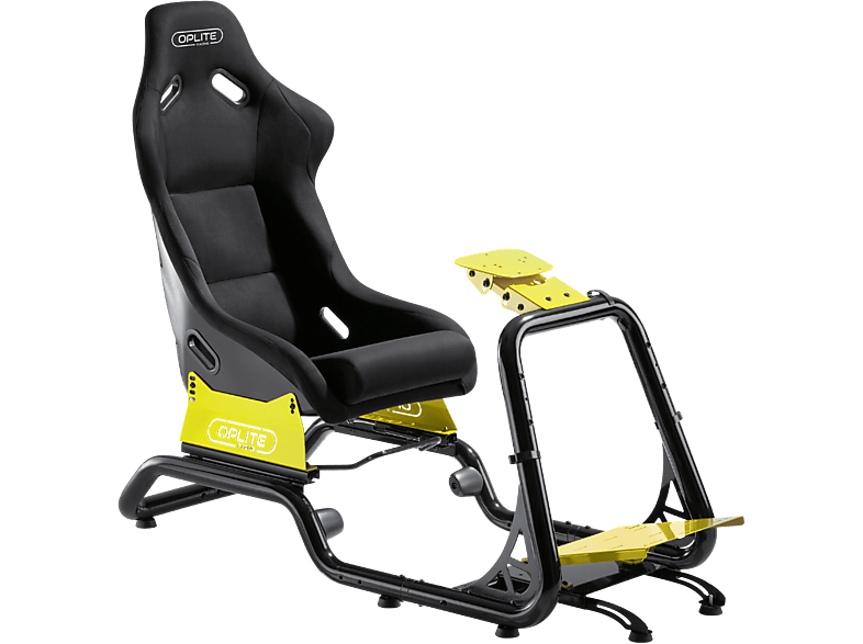 OPLITE GTR Elite - Gaming Stuhl (Schwarz/Gelb)