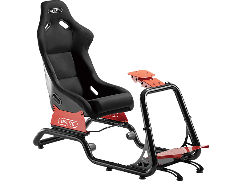 OPLITE GTR Elite - Gaming Stuhl (Schwarz/Rot)
