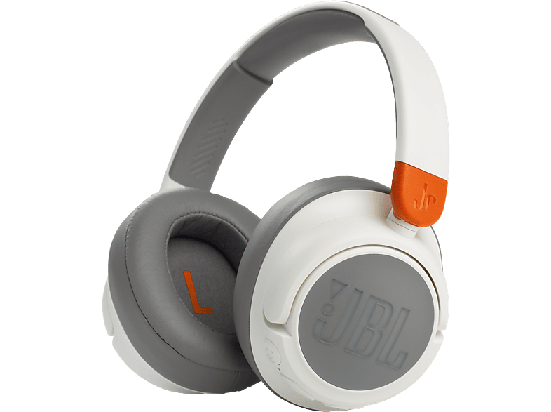 JBL JR460NC - Bluetooth Kopfhörer (Over-ear, Weiss)