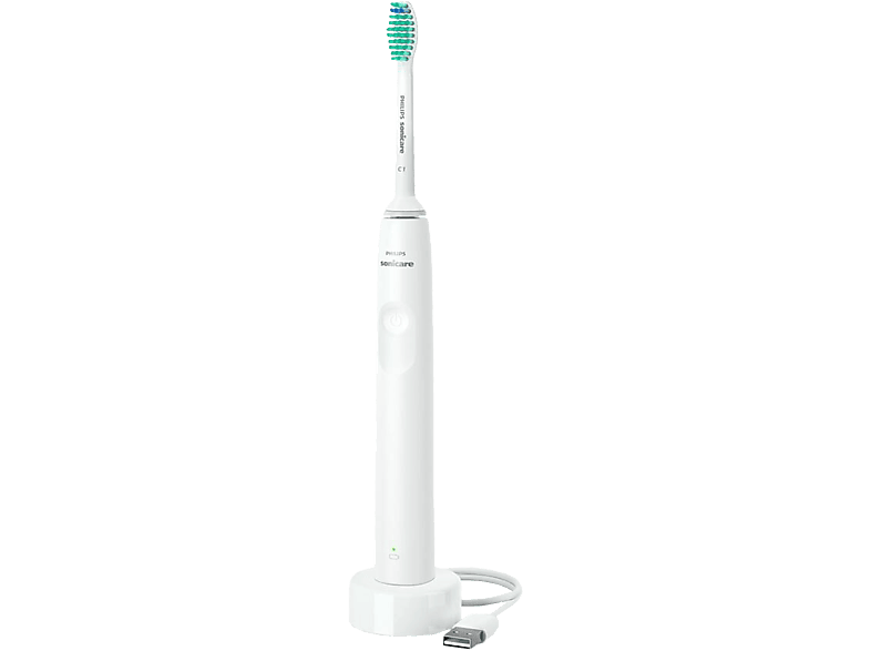 PHILIPS 2100 Series HX3651/13 - Elektrische Schallzahnbürste (Weiss)