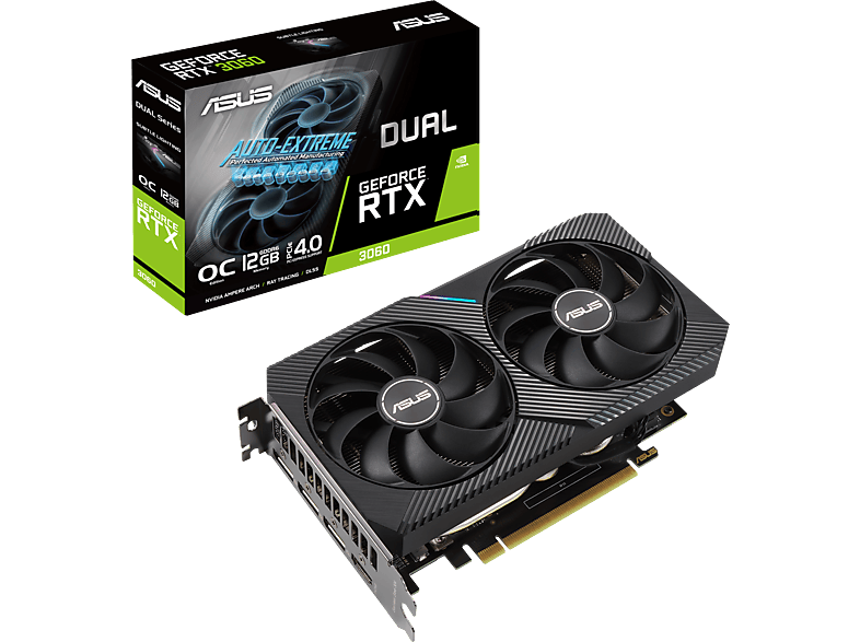 ASUS DUAL-RTX3060-O12G-V2 (NVIDIA, Grafikkarte)