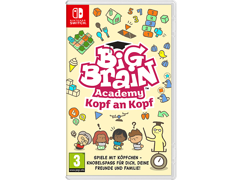 Big Brain Academy: Kopf an - Nintendo Switch Deutsch, Französisch, Italienisch