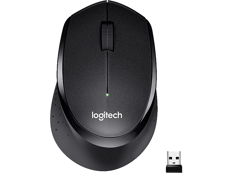 LOGITECH M330 SILENT PLUS - Maus (Schwarz)