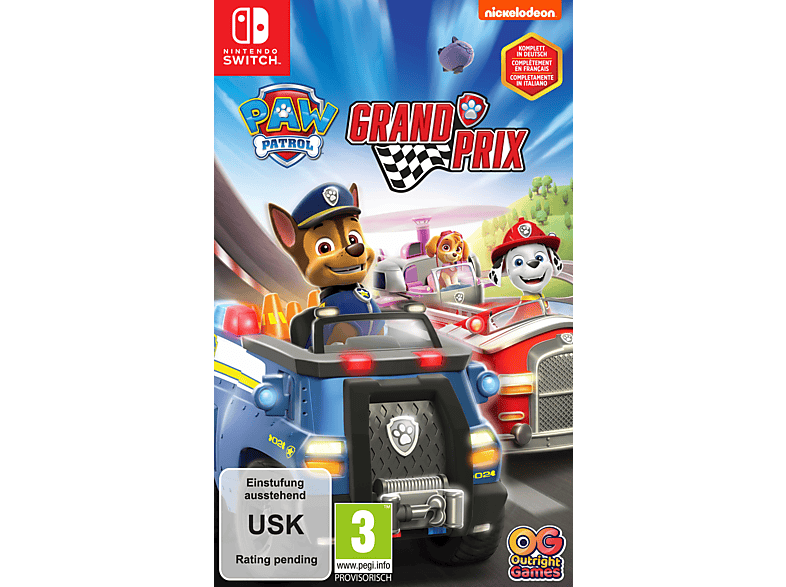 PAW Patrol: Grand Prix - Nintendo Switch Deutsch, Französisch, Italienisch