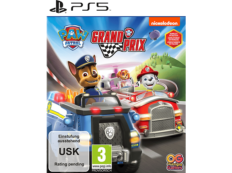 PAW Patrol: Grand Prix - PlayStation 5 Deutsch, Französisch, Italienisch