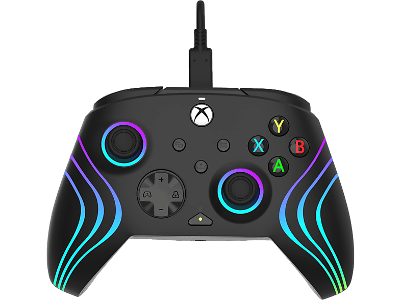 PDP Xbox Afterglow Wave - Controller (Schwarz)
