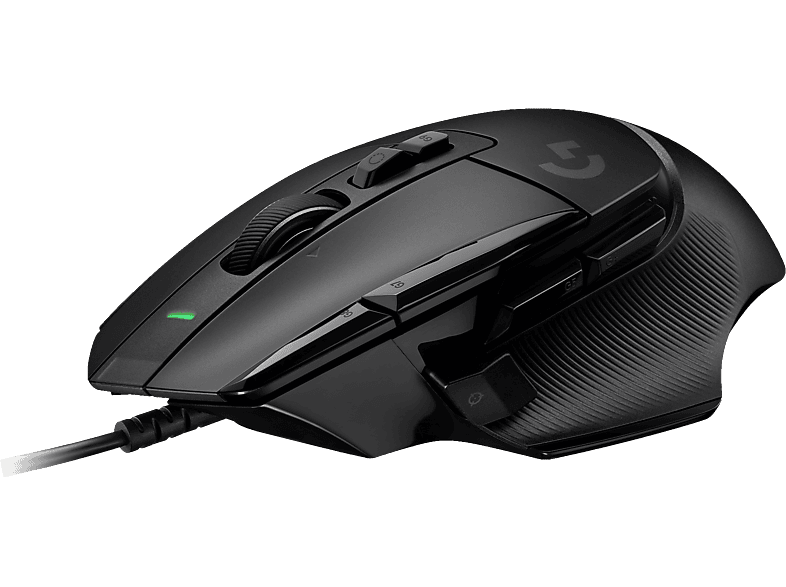 LOGITECH G502 X - Gaming Maus, Kabelgebunden, Optisch mit Leuchtdioden, 25600 dpi, Schwarz
