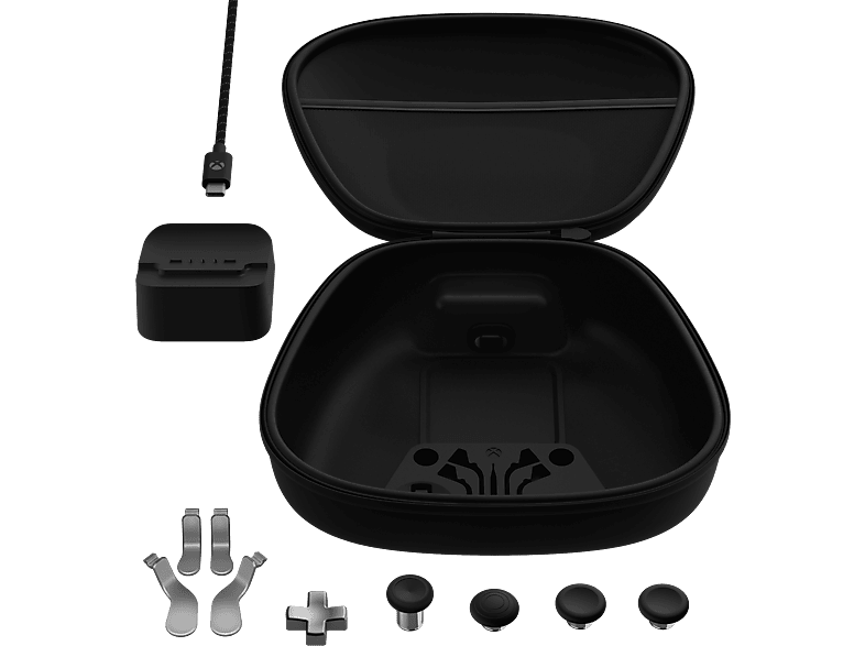 MICROSOFT Xbox Elite Series 2 Complete Component Pack - Controller-Komponenten (Schwarz/Silber)