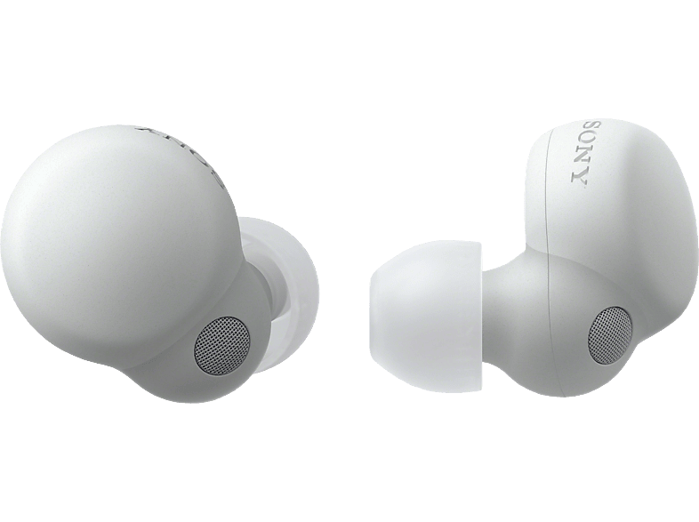 SONY LinkBuds S, In-ear Noise Cancelling True Wireless Kopfhörer Bluetooth Weiss