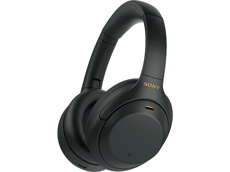 SONY WH-1000XM4 - Bluetooth Noise Cancelling-Kopfhörer (Over-ear, Schwarz)