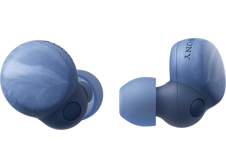 SONY LinkBuds S WF-LS900N - Noise Cancelling True Wireless Kopfhörer (In-ear, Earth Blue (marmoriert))