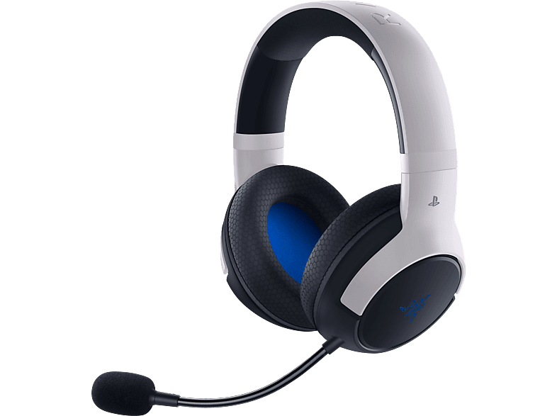 RAZER Kaira HyperSpeed Wireless (PlayStation 5) - Gaming-Headset, Weiss/Schwarz/Blau