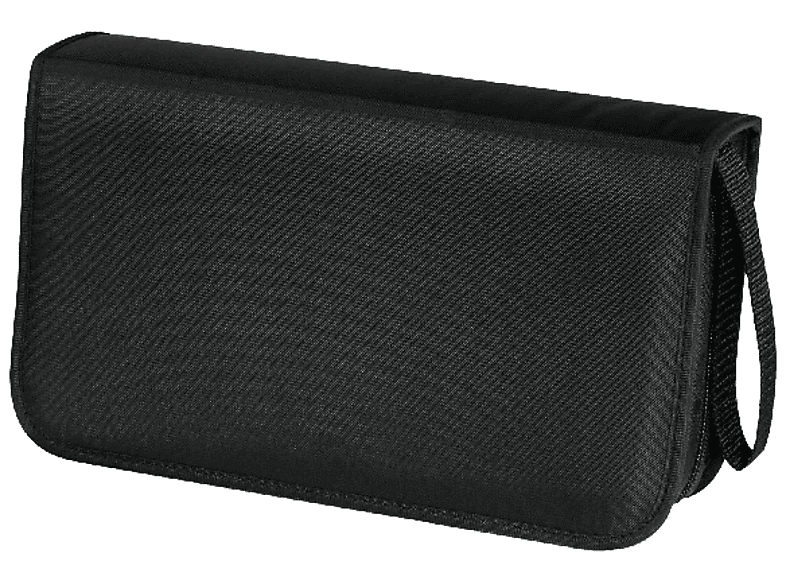 HAMA 33832 CD/DVD WALLET 80 BLACK - (Schwarz)