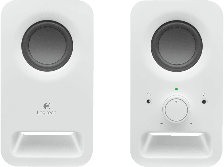 LOGITECH Z150 - PC-Lautsprecher (Snow White)