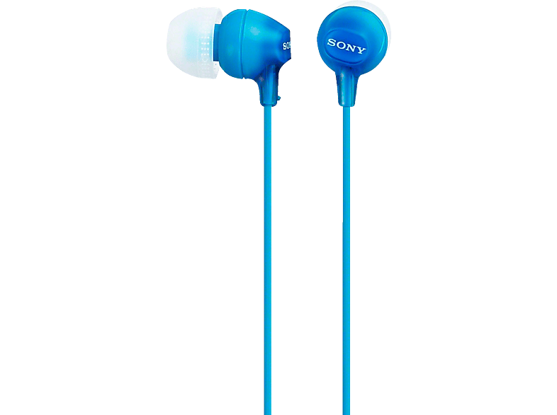 SONY MDR-EX15APLI - Kopfhörer (In-ear, Blau)