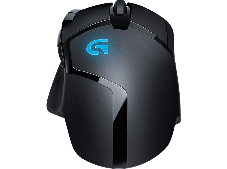 LOGITECH G402 Hyperion Fury - Gaming Maus, Kabelgebunden, 4000 dpi, Schwarz