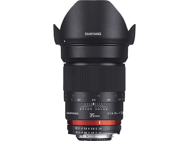 SAMYANG 35MM/F1.4 AS UMC SONY - Objektiv(Sony A-Mount, Vollformat)