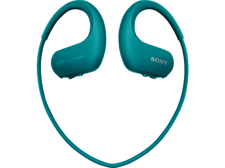 SONY NW-WS413L - Kopfhörer mit internem Speicher (4 GB, Blau)