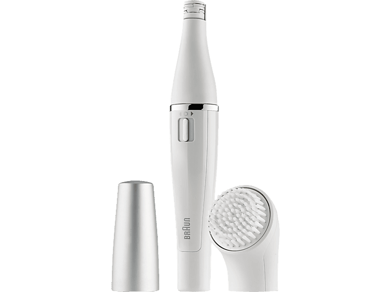BRAUN Face 810 - Epilierer (Weiss/Silber)