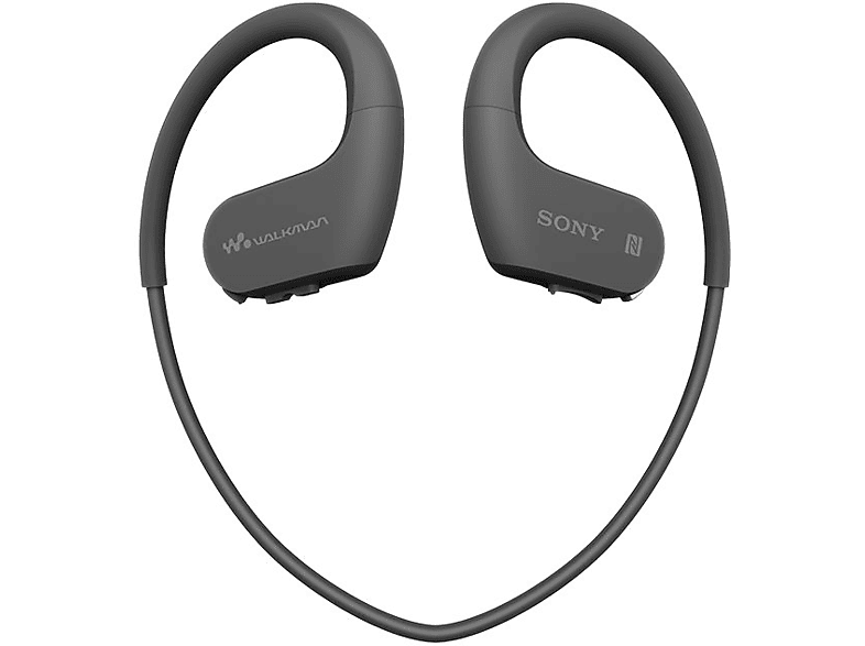 SONY NW-WS623 - Bluetooth Kopfhörer mit internem Speicher (4 GB, Schwarz)