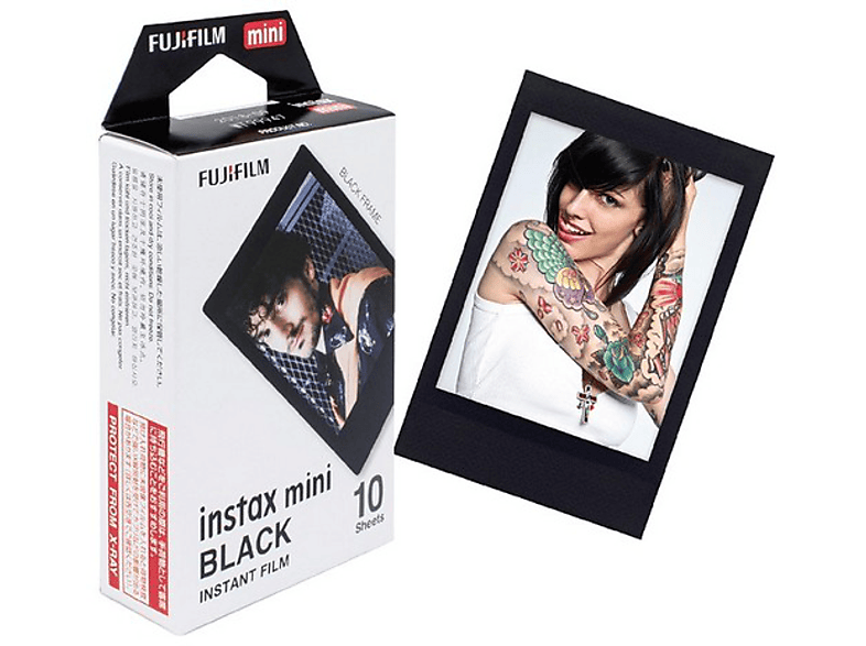 FUJIFILM Instax Mini Film - Instant (Black Frame)