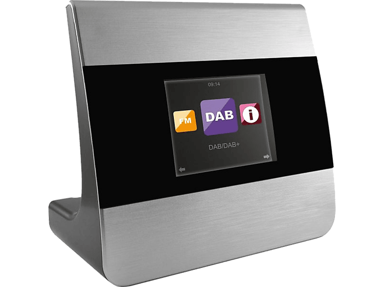 IMPERIAL Dabman i400 - Digitalradio (DAB+, FM, Internet radio, Silber)