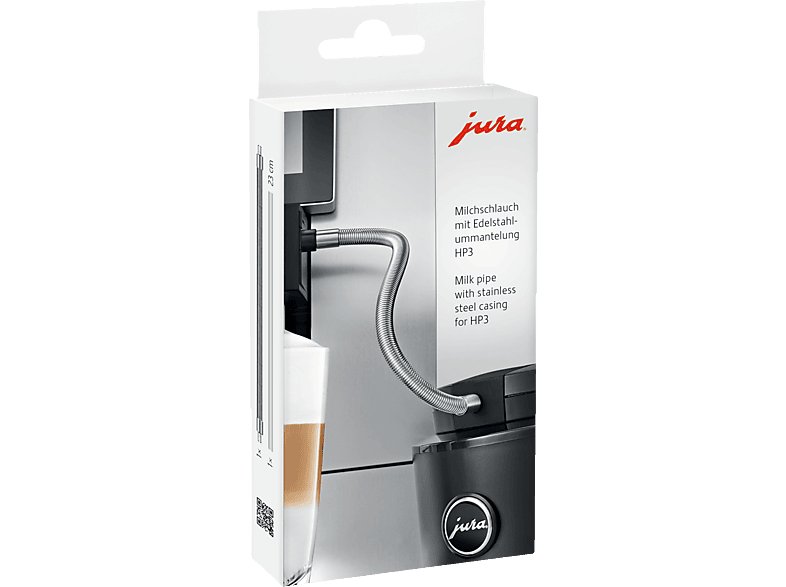 JURA Milchschlauch mit Edelstahlummantelung HP3