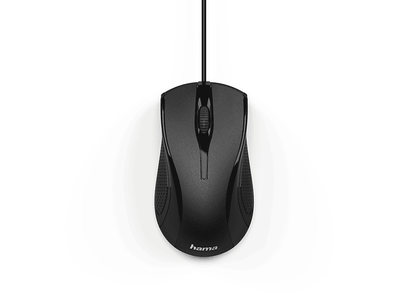 HAMA 182602 MC-200 BLACK - Maus (Schwarz)