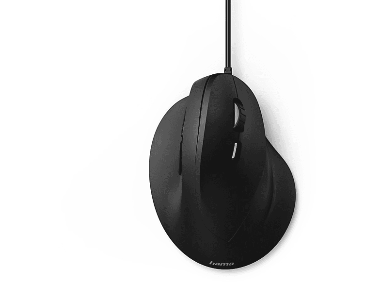HAMA 182698 EMC-500 ERGONOMIC BLACK - Maus (Schwarz)