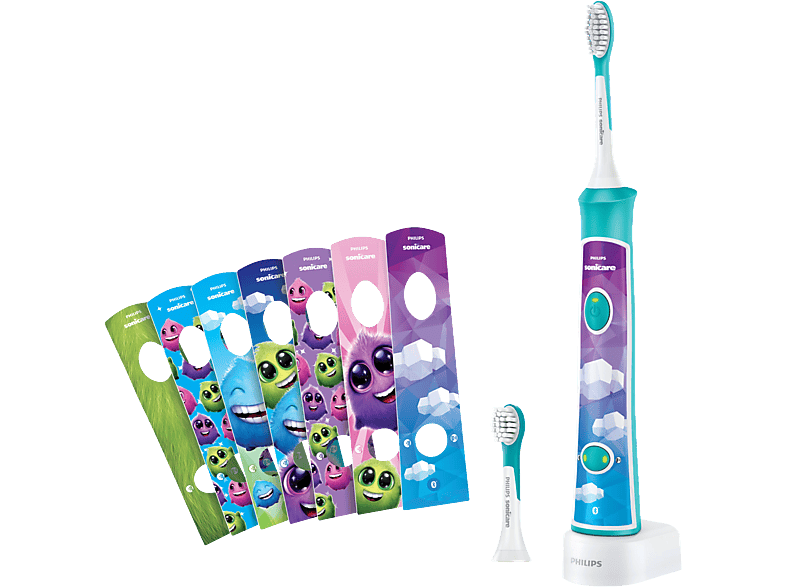 PHILIPS SONICARE For Kids HX6322/04 - Elektrische Zahnbürste für Kinder (Blau)