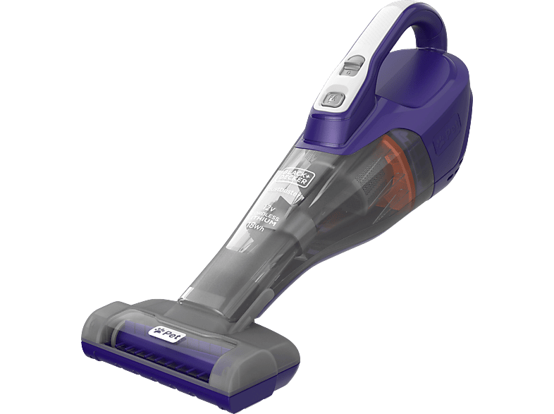 BLACK+DECKER DVB315JB - Kabelloser Staubsauger (Violett)