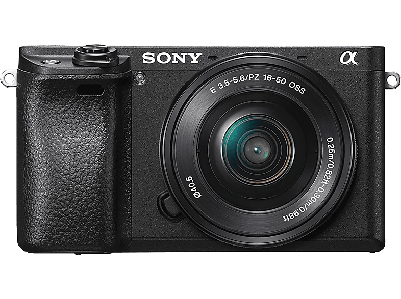 SONY Alpha 6400 + 16-50MM F/3.5-5.6 - Systemkamera Schwarz