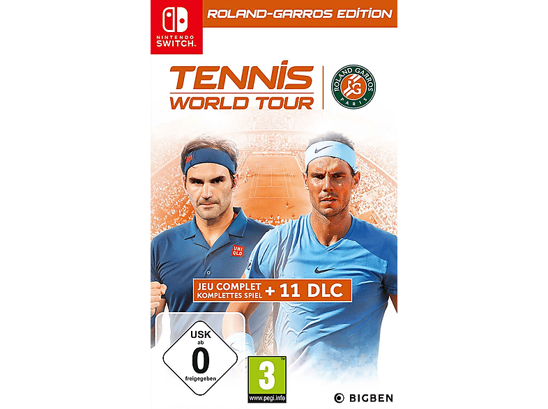 Tennis World Tour: Roland Garros Edition - Nintendo Switch Deutsch, Französisch
