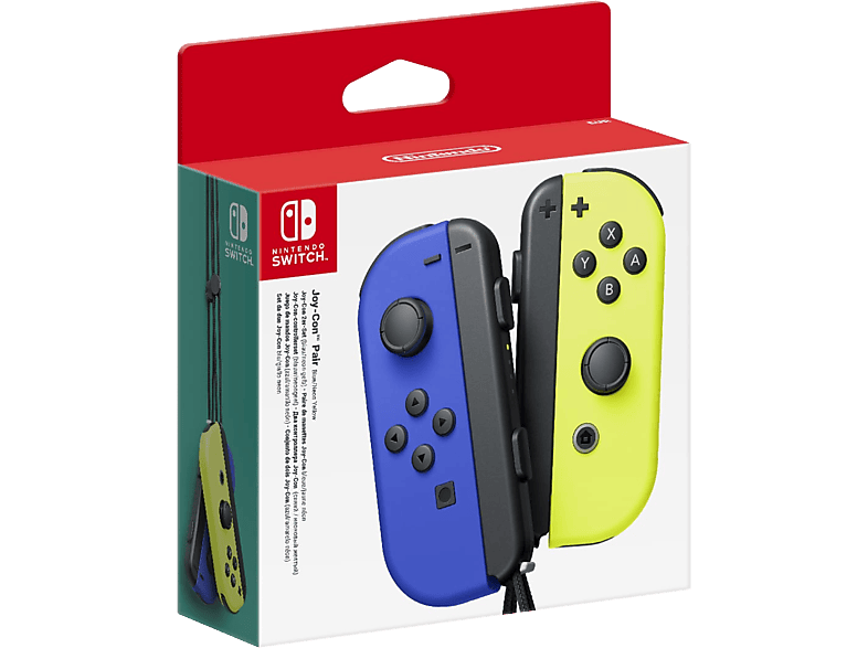 NINTENDO Switch Joy-Con - Controller (Blau/Neon-Gelb)