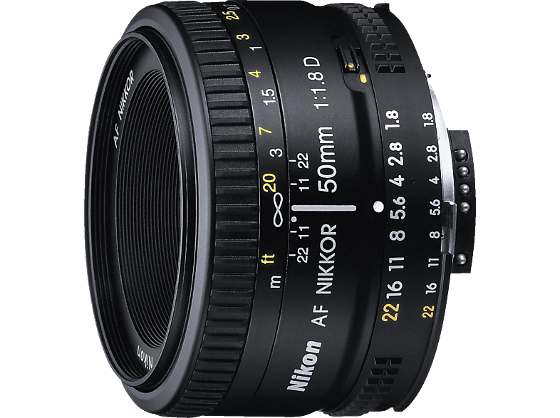 NIKON AF NIKKOR 50mm f/1.8D - Festbrennweite(Nikon FX-Mount, Vollformat)