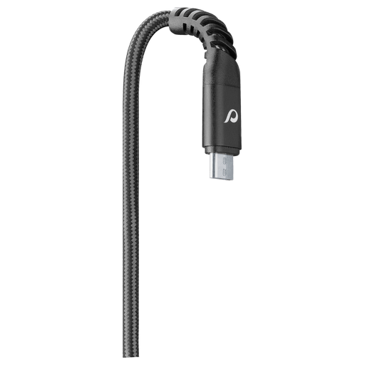 cellularline Ladekabel Micro USB Tetra Force fast charging Schwarz Schwarz