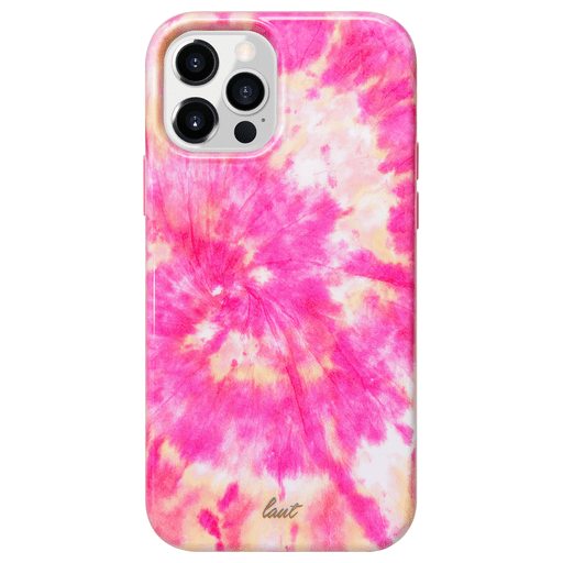 LAUT iPhone 12/12 Pro Handyhülle Tie Dye Hot Pink
