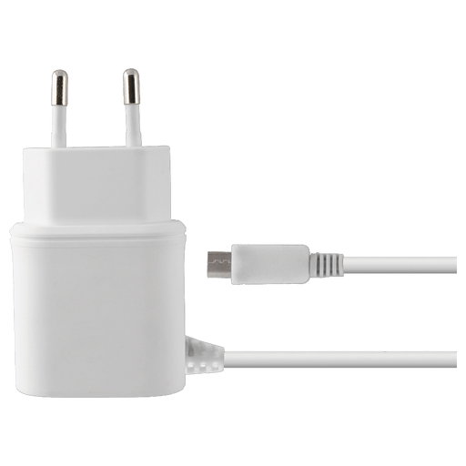 itStyle Handy Ladegerät 220V Micro USB 2A ganzes Kabel Weiss