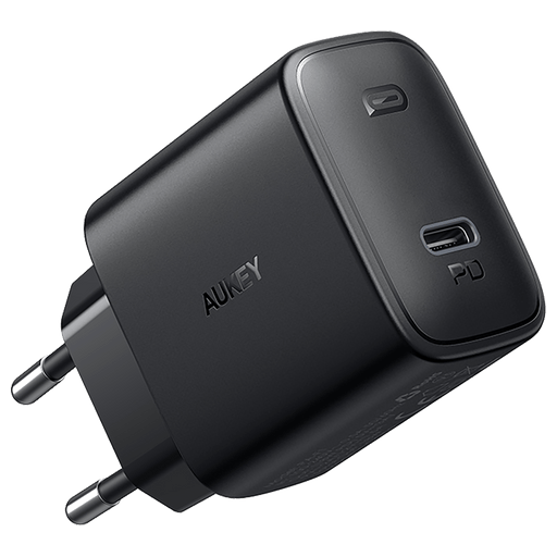 Aukey Handy Ladegerät 18W USB C Schwarz
