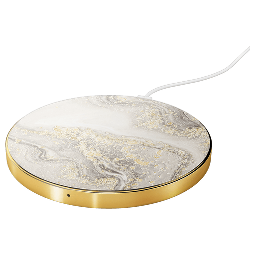 iDeal of Sweden Wireless Handy Ladegerät Plate Grau/Gold