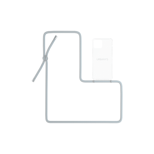 Urbany's Urbany's Necklace Case iPhone 12 / 12 Pro Cloudy Sky Transpa