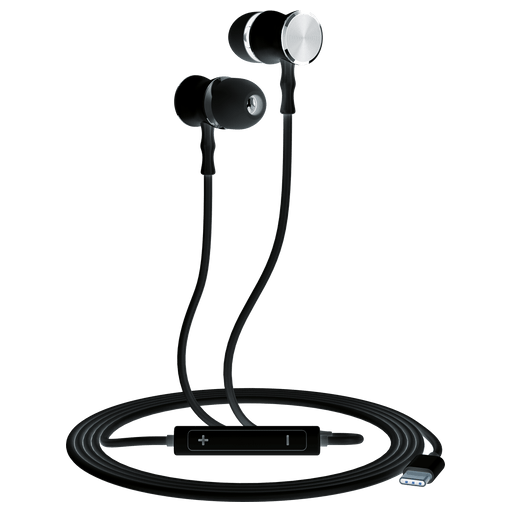 itStyle Stereo Kopfhörer in ear USB C Schwarz