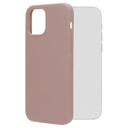 itStyle Premium iPhone 12/12 Pro Silikon Handyhülle mit MagSafe Pink Sand