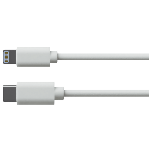 itStyle Lightning to USB C Data Cable (1m) Weiss