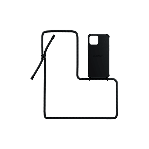 Urbany's Urbany's Necklace Case iPhone 12 Pro Max All Black Matt