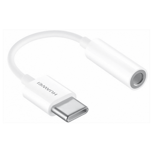 HUAWEI Adapter Audio 3.5 zu USB C Weiss Weiss