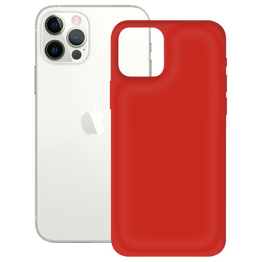 itStyle iPhone 12/12 Pro Handyhülle Silikon Rot