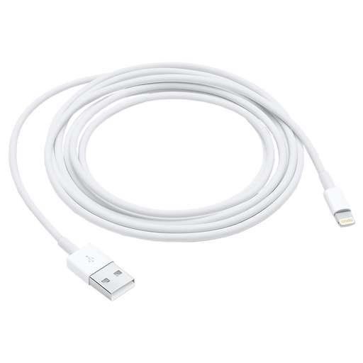 Bulk Apple Ladekabel USB 2.0 auf Lightning 2m Weiss